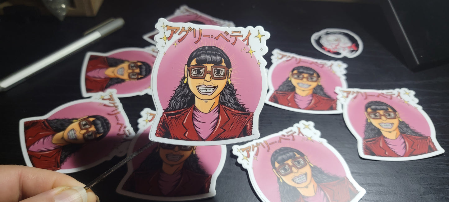 Betty La Fea Vinyl Sticker